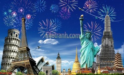 File ảnh File tranh phong cảnh thiên nhiên PCN2534 (gốc) cho trang trí nội thất