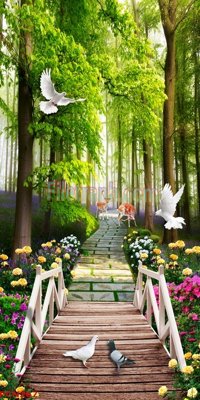 Download file File tranh phong cảnh thiên nhiên PCN267 (gốc) cho xưởng in