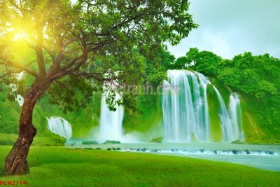 Tải file File tranh phong cảnh thiên nhiên PCN2714 (gốc) chủ đề tôn giáo