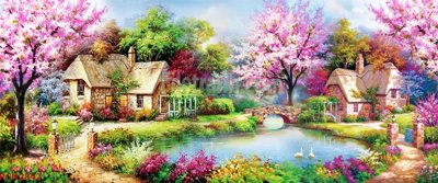 File tranh File tranh phong cảnh thiên nhiên PCN2842 (file gốc) chủ đề phong thủy