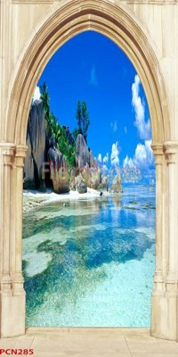 File ảnh File tranh phong cảnh thiên nhiên PCN285 (gốc) in biển hiệu