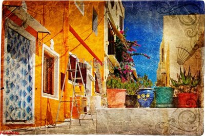 File PSD File tranh phong cảnh thiên nhiên PCN2946 (nguyên bản) cho thiết kế