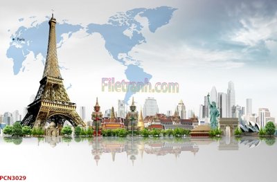 File gốc File tranh phong cảnh thiên nhiên PCN3029 (cho in ấn) từ Filetranh.com