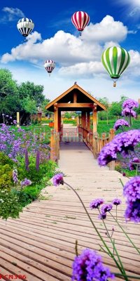 Tải file gốc File tranh phong cảnh thiên nhiên PCN306 (in khổ lớn) quảng cáo