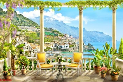 File tranh File tranh phong cảnh thiên nhiên PCN3168 (gốc) in vải canvas