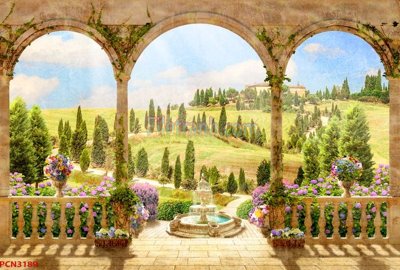 Download file File tranh phong cảnh thiên nhiên PCN3189 (gốc) cho xưởng in