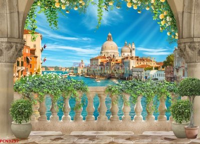 File PSD File tranh phong cảnh thiên nhiên PCN3237 (bản gốc) chất lượng nhất