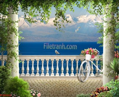 Tải file gốc File tranh phong cảnh thiên nhiên PCN3242 (in không vỡ ảnh)