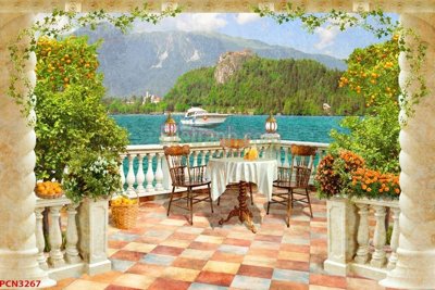 File ảnh File tranh phong cảnh thiên nhiên PCN3267 (gốc) cho trang trí nội thất