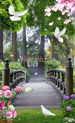 File in lụa File tranh phong cảnh thiên nhiên PCN328 (phong cảnh) File tranh phong cảnh thiên nhiên PCN328