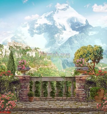 File in trần File tranh phong cảnh thiên nhiên PCN3289 (bản gốc) đại dương