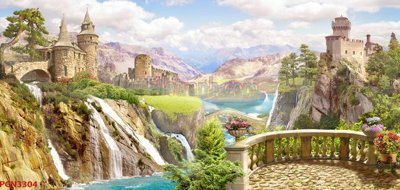 Tải file File tranh phong cảnh thiên nhiên PCN3304 (gốc) in nhanh