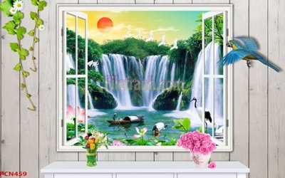 Ảnh gốc File tranh phong cảnh thiên nhiên PCN459 (độ nét cao) in mica