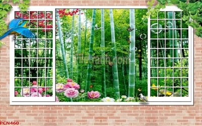 Tải file gốc File tranh phong cảnh thiên nhiên PCN460 (in khổ lớn) không mờ