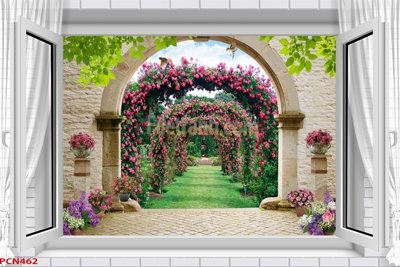 File gốc File tranh phong cảnh thiên nhiên PCN462 cho in ấn và thiết kế