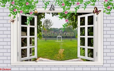 Tải file File tranh phong cảnh thiên nhiên PCN464 (gốc) làm file quảng cáo