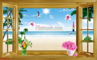 File in ấn cao cấp File tranh phong cảnh thiên nhiên PCN474 (file gốc)