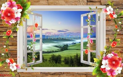 File gốc File tranh phong cảnh thiên nhiên PCN557 (cho in ấn) từ Filetranh.com