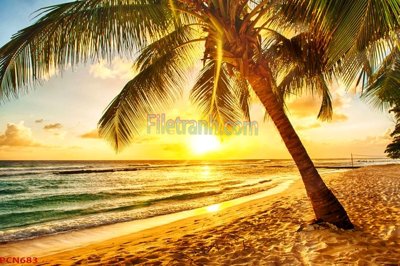 File gốc File tranh phong cảnh thiên nhiên PCN683 (phiên bản chuẩn) để in ấn