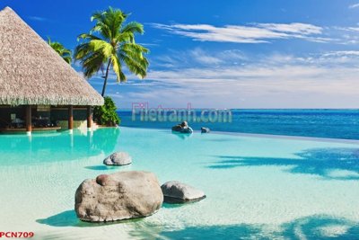 Tải file File tranh phong cảnh thiên nhiên PCN709 (PSD) cho in ấn quảng cáo