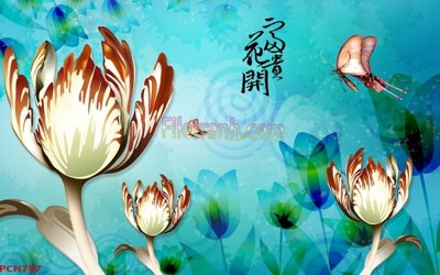 File tranh gốc File tranh phong cảnh thiên nhiên PCN797 chủ đề hiện đại