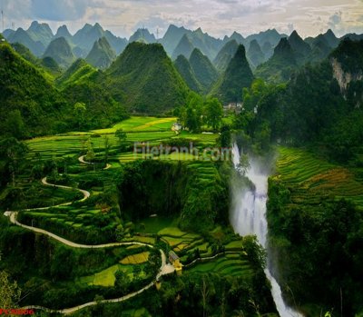 File in mica File tranh phong cảnh thiên nhiên PCN806 (bản gốc) sắc sảo