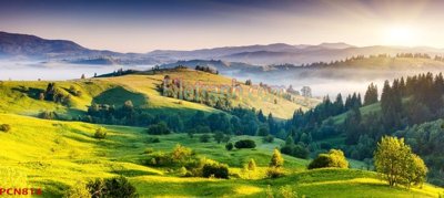 File ảnh File tranh phong cảnh thiên nhiên PCN814 (gốc) in biển hiệu