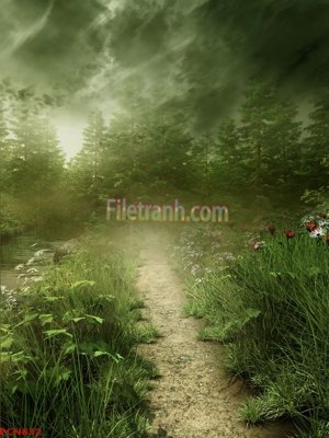 File tranh File tranh phong cảnh thiên nhiên PCN832 (bản gốc) trang trí văn phòng