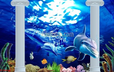 Download file gốc File tranh phong cảnh thiên nhiên PCN846 (in mica) trong suốt