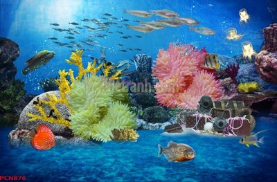 File tranh File tranh phong cảnh thiên nhiên PCN876 (gốc) in film