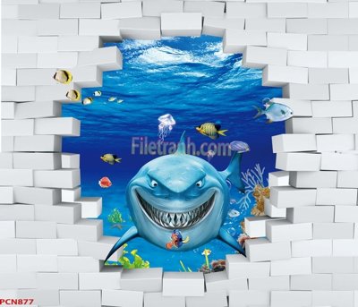 File gốc File tranh phong cảnh thiên nhiên PCN877 (cho in 3D) độc đáo