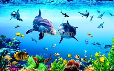 Ảnh gốc File tranh phong cảnh thiên nhiên PCN900 (độ nét cao) in mica