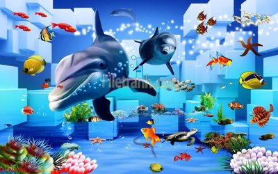 File ảnh File tranh phong cảnh thiên nhiên PCN906 (gốc) in biển hiệu