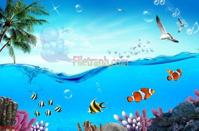 Tải file File tranh phong cảnh thiên nhiên PCN910 (ảnh gốc) in tranh kính