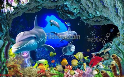 File in trần File tranh phong cảnh thiên nhiên PCN915 (bản gốc) 5D