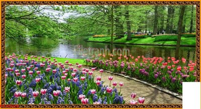 File tranh gốc File tranh phong cảnh thiên nhiên PCN968 (bản quyền) file PSD