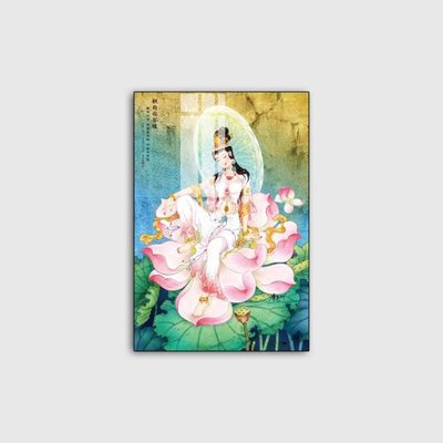 File in trần File tranh phật giáo PG09161 (bản gốc) hoa văn