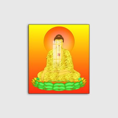 File in trần File tranh phật giáo PG09276 (bản gốc) 5D