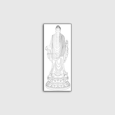 File tranh ảnh gốc File tranh phật giáo PG09374 dùng cho in khổ lớn