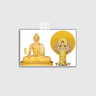 File gốc in mica File tranh phật giáo PG09467 chất lượng