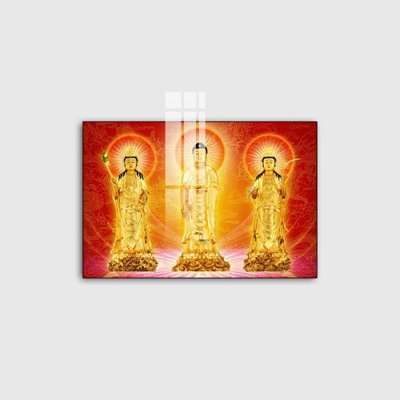 File in mica File tranh phật giáo PG09723 (bản gốc) làm vách ngăn