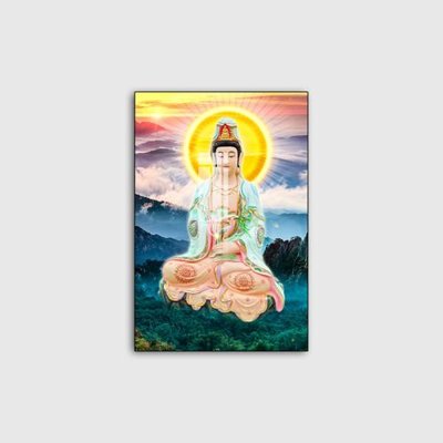 File PSD File tranh phật giáo PG09936 (bản gốc) cho nhà in