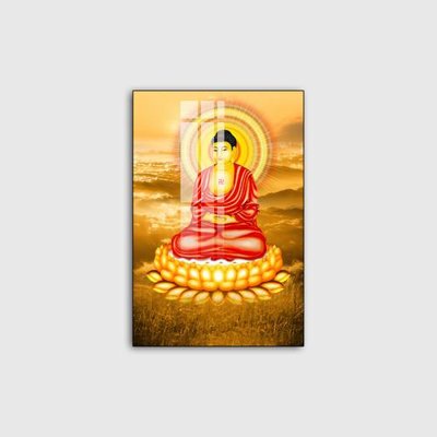 Ảnh gốc File tranh phật giáo PG10006 (nét căng) in mica