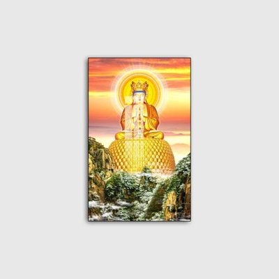 File in lụa File tranh phật giáo PG10048 (phong cảnh) File tranh phật giáo PG10048