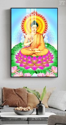 File gốc File tranh phật PG1006 (in tráng gương) sang trọng