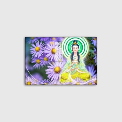 File gốc File tranh phật giáo PG10292 (in lụa) hoa văn cổ điển