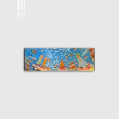 Download file gốc File tranh phật giáo PG10399 (in lụa) cao cấp