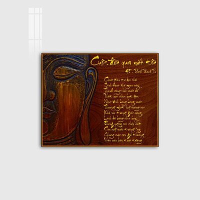 File in trần File tranh phật giáo PG10438 (file gốc) xuyên sáng