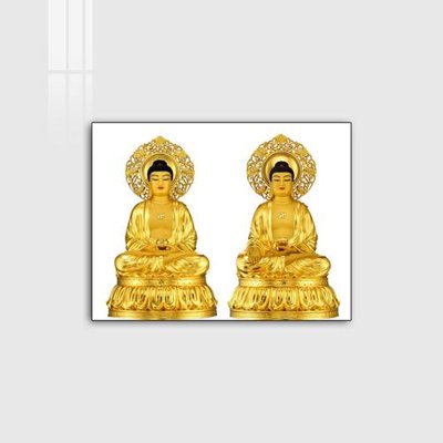 File in mica File tranh phật giáo PG10515 (bản gốc) làm vách ngăn