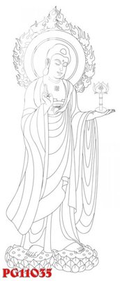 File tranh File tranh phật giáo PG11035 (gốc) chủ đề con người